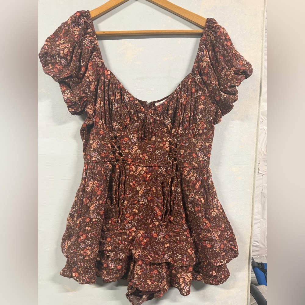 Francesca’s Floral Romper